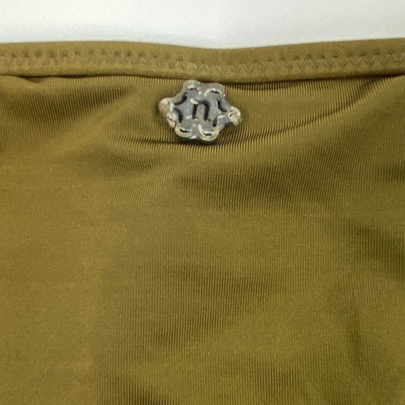 NANETTE LEPORE Olive Green Strapless Bikini #BF5 - Picture 7 of 8